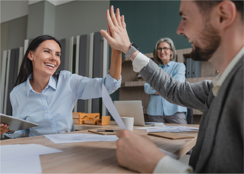 Fresh dates on palm tree